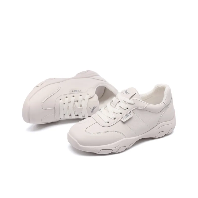 RED DRAGONFLY Women's Cortez Shoes Abrasion Resistant Low Top White Sneakers Women's-2