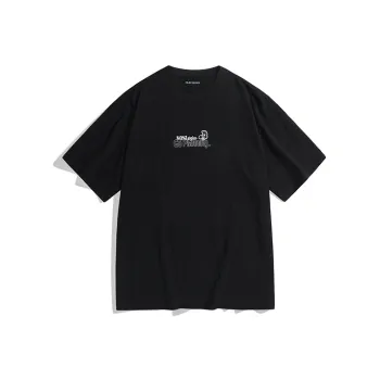 PEACEBIRD MEN Back Print Short Sleeved T Shirts Men