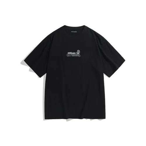 PEACEBIRD MEN Back Print Short Sleeved T Shirts Men