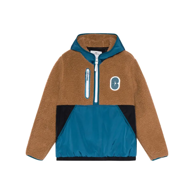 COACH Sweatshirts Men Blue Yellow-0