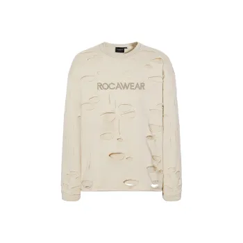 ROCAWEAR Sweatshirt Unisex Light Khaki