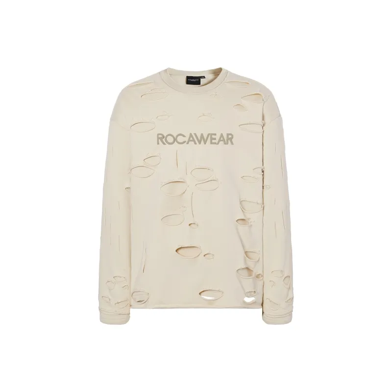 ROCAWEAR Sweatshirt Unisex Light Khaki-0