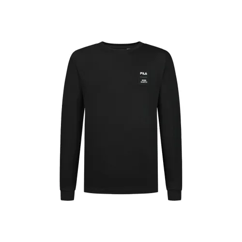 FILA x BBC EARTH T Shirt Men's Pitch Black