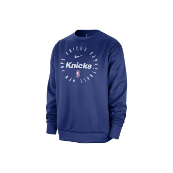 Nike New York Knicks Spotlight Men's Nike Dri FIT Nba Crew Neck Sweatshirt
