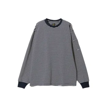 Needles FW24 T Shirt Unisex Marine Blue
