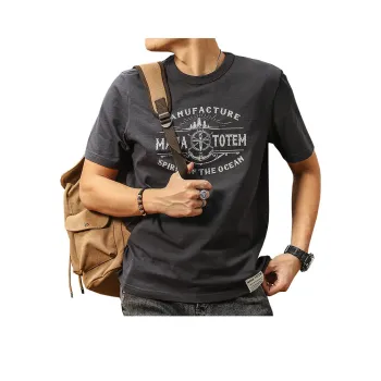 Seasonal Words T Shirt Men's Black