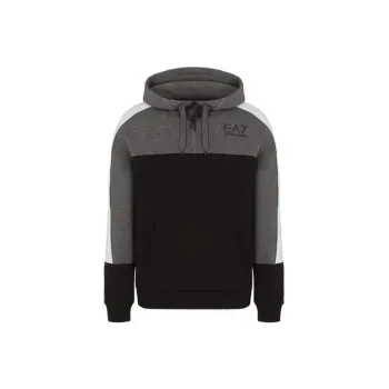 EMPORIO ARMANI EA7 FW22 Sweatshirt Men's Black Gray Color