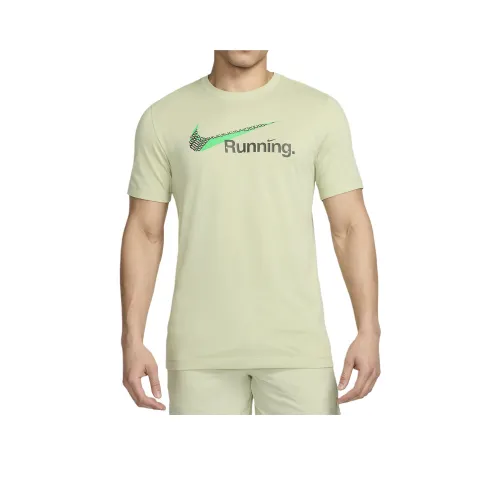 Nike T-Shirts Men Olive Halo