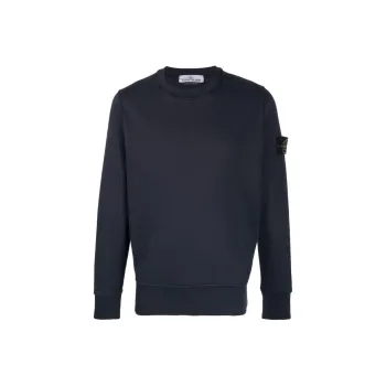 STONE ISLAND Compass appliqué Cotton Sweatshirt