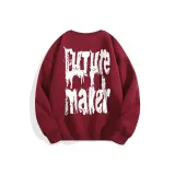 Crew Neck Burgundy