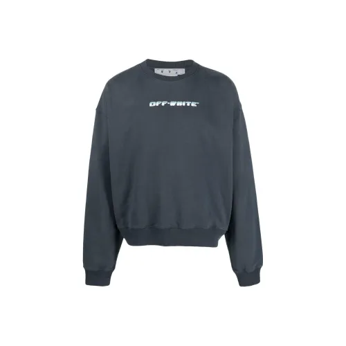 OFF WHITE Between Arrow Oversized Crewneck
