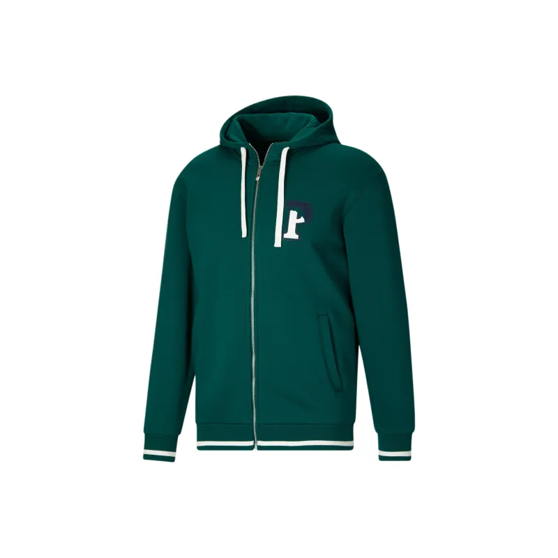 PUMA Squad Men's Hoodie Sweatshirt Men's Green-0