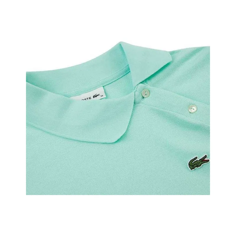 LACOSTE Short Sleeved Dresses Women's Mint Green-2