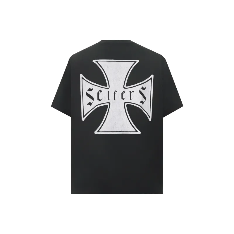 Askyurself T Shirt Unisex Washed Black-0