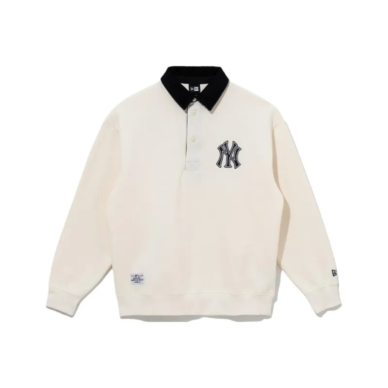 New Era Sweatshirts Unisex Ivory White-0