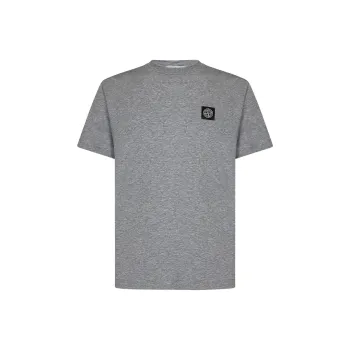 STONE ISLAND Compass appliqué T shirt