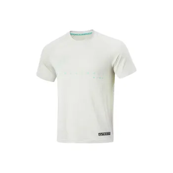 LiNing CBA Collection Professional Basketball Collection T Shirt Men's Mixed Color Light Lime