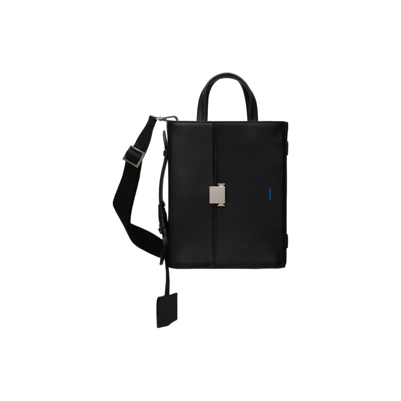 ADER ERROR Leather Tote Bag, Shopping Bag, Shoulder Bag, Handbag Men's Black-0