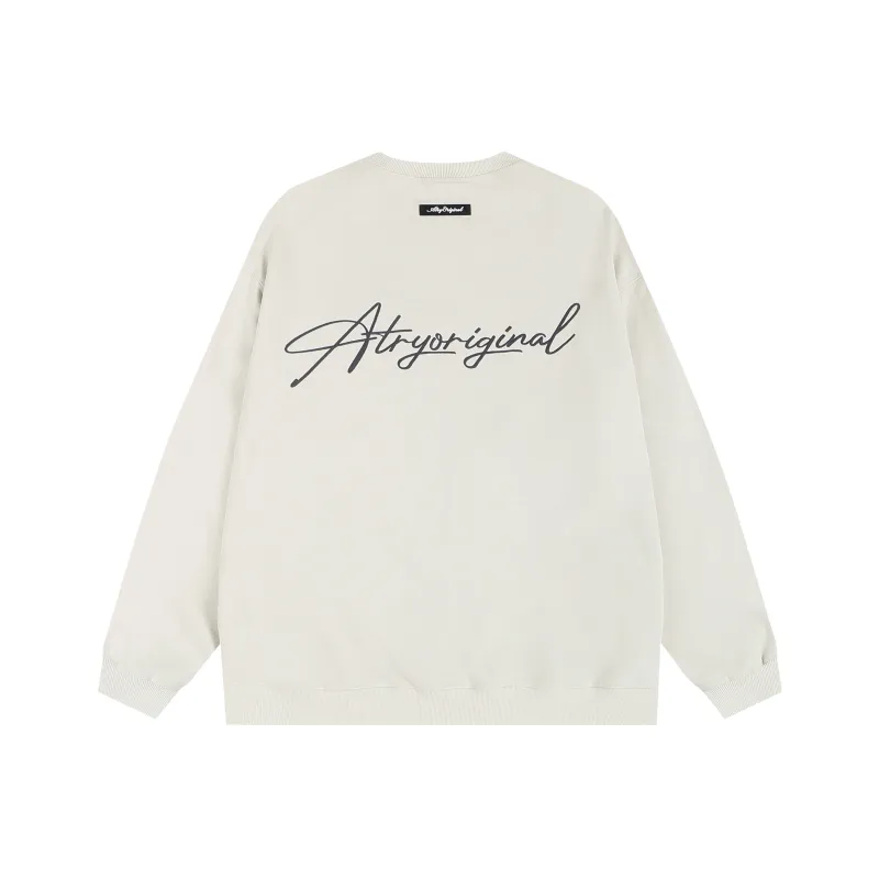 Atry Flower Body LOGO Series Sweatshirt Unisex-0