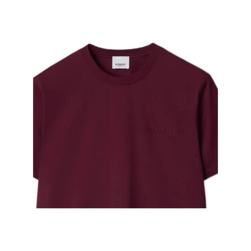 Burberry SS24 T Shirt Men's Black Grape-2