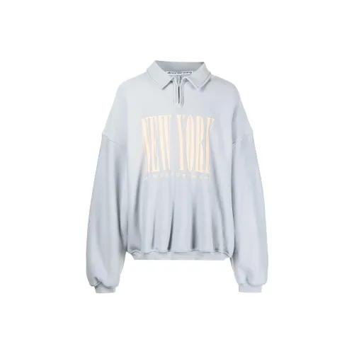 Alexander Wang Sweatshirts Unisex Blue