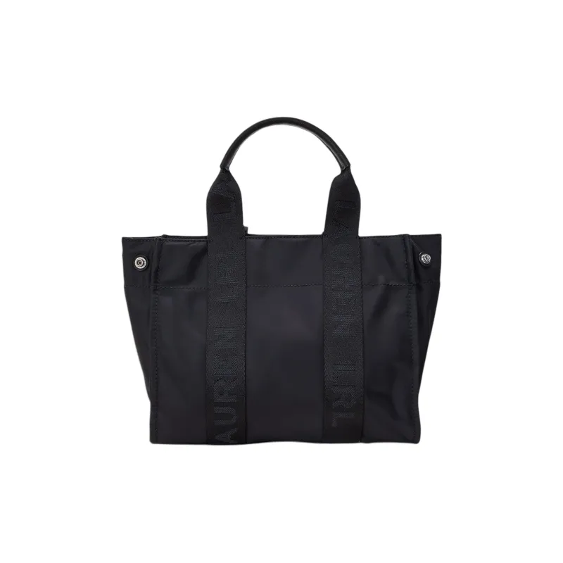 LAUREN RALPH LAUREN Nylon Tote Bag, Shopping Bag, Shoulder Bag, Handbag Trumpets Women's Black-2