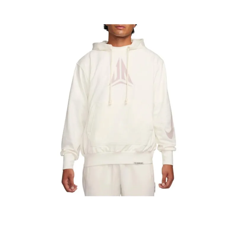Nike Dri-FIT Pullover Basketball Hoodie Sweatshirt Men's White-0