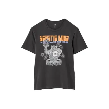 GAP Legendary Artist Series T-Shirts Unisex Dark Gray