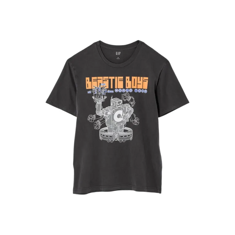 GAP Legendary Artist Series T-Shirts Unisex Dark Gray-0