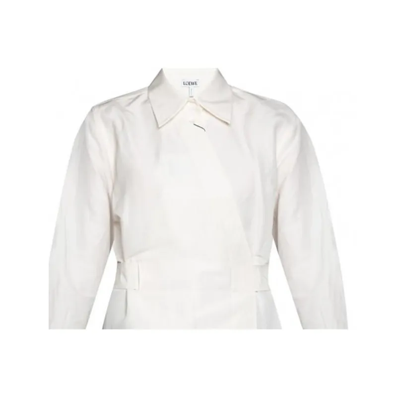LOEWE Shirts Women's Cream White-4