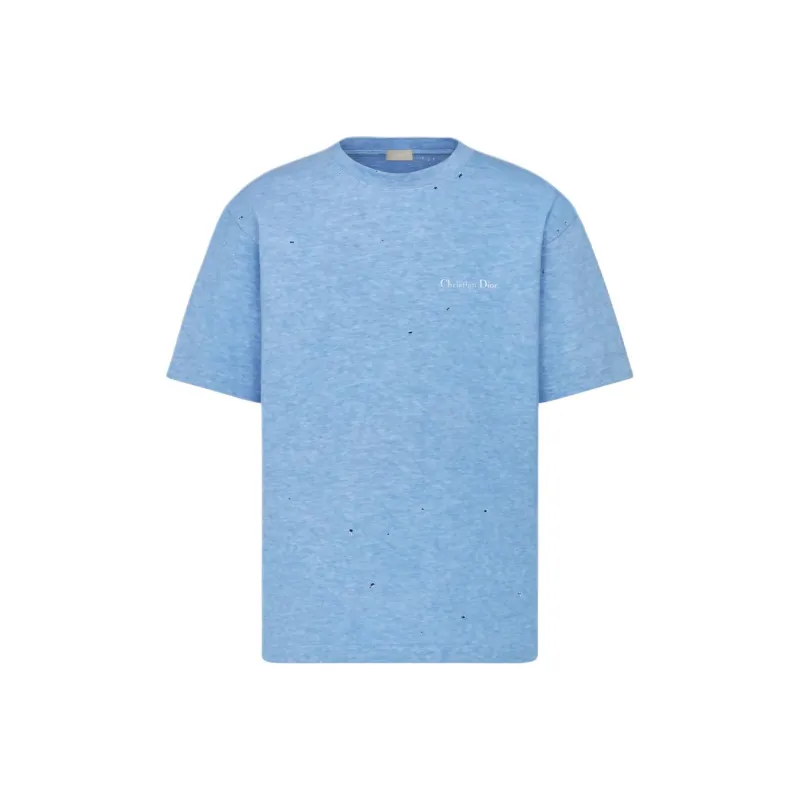 DIOR T Shirts Men Blue-0