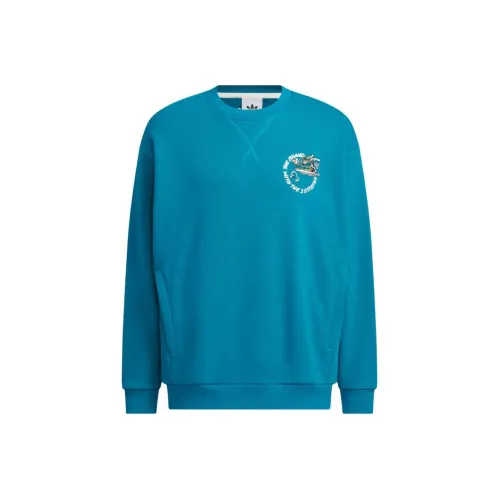 Adidas Originals x FEIFEI RUAN FW23 Sweatshirt Unisex Water Duck Green