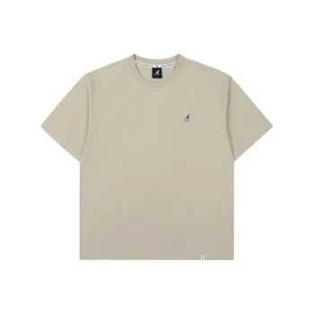 KANGOL T-Shirts Unisex Khaki