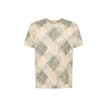 ETRO Pegaso embroidered T shirt