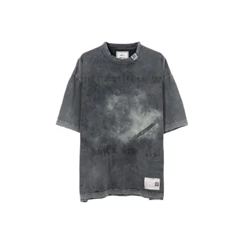 Maison Mihara Yasuhiro Distressed T shirt