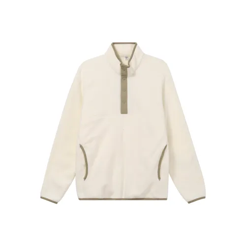 Yacht half-zip sweatshirt Ivory