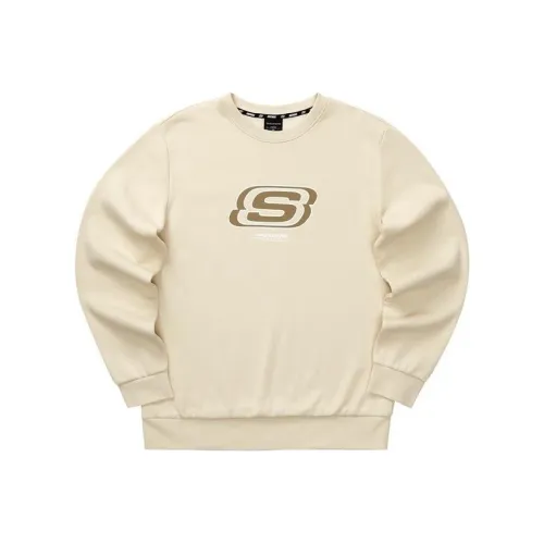 Skechers Colorful Sweatshirts Unisex Mocha Cocoa