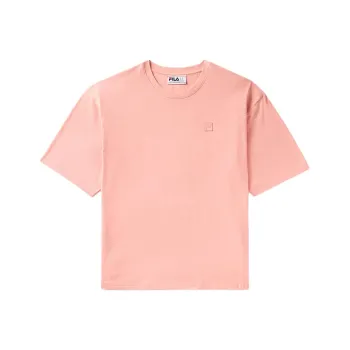 FILA SS24 Relaxed Box Tee T-Shirt Unisex Coral Apricot