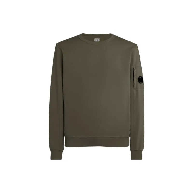 C.P.Company Sweatshirt Men's Dark Green-0