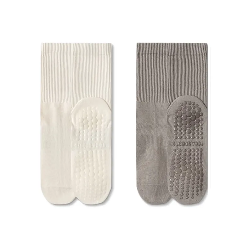 JIAZINI Mid Calf Socks Women's 2 Pack-6