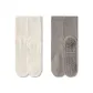 [Sole Full Silicone Anti-Slip Yoga Socks]White+Light Gray