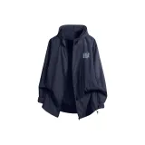 [Cooling Sensation Sun Protection]Navy Blue (B Frozen Mountain Chest Logo)
