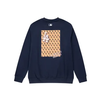 MLB DODGERS Sweatshirts Unisex Navy Blue