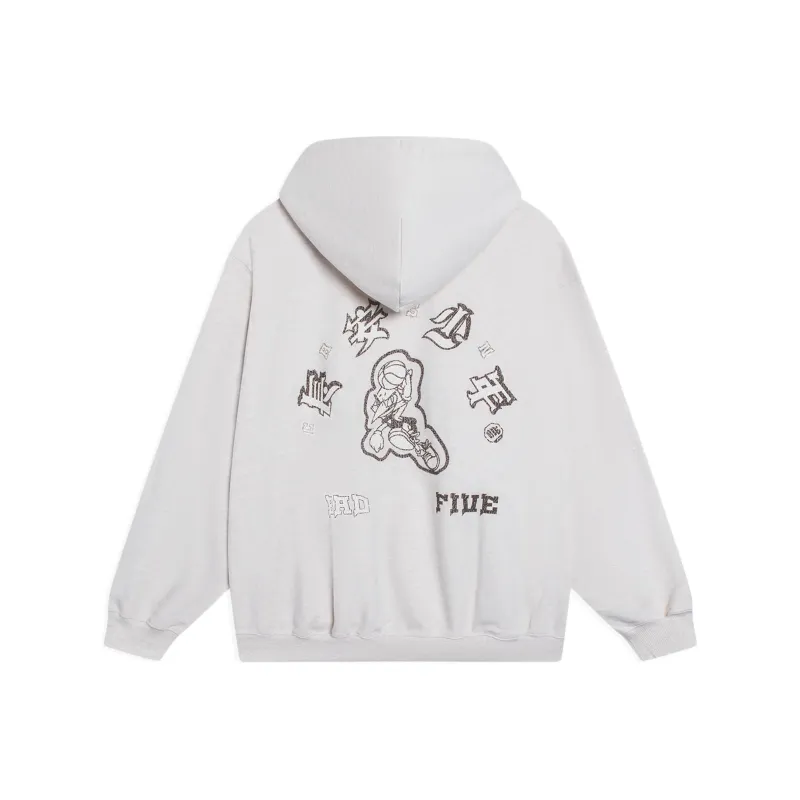 LiNing Badfive Sweatshirt Unisex Heather Gray-0