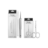 Beauty Set of 3[Pimple Needle+Pimple Pruner+Nose Hair Clipper]