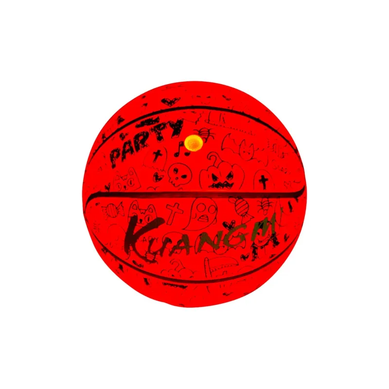 Kuangmi Rubber Basketball Brown Size 7 Street Unisex-4