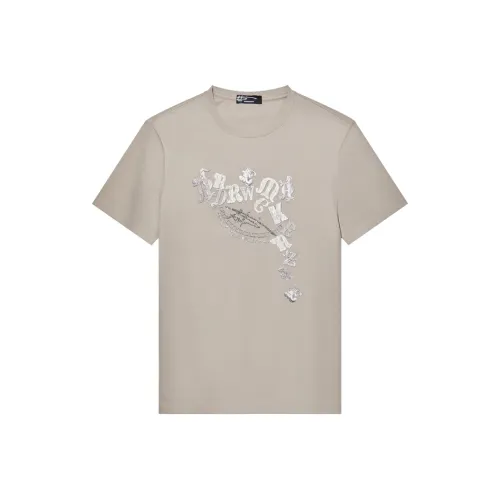 ANDREW MACKENZIE T Shirt Men's Apricot