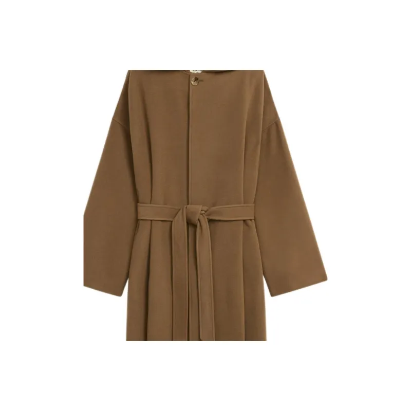 CELINE Velvet Jackets Women's Camel-2