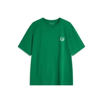 LiNing Chinese Culture Series T-Shirt Unisex Turquoise Scallion Green