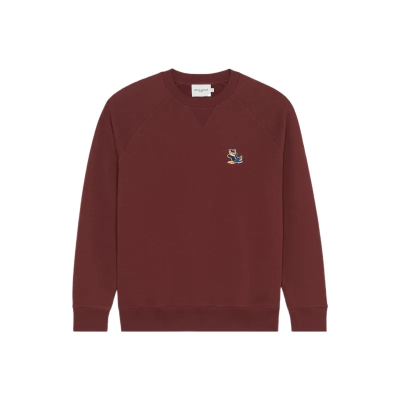 Maison Kitsune Maison Kitsune Back To Series Sweatshirts Men Red-0